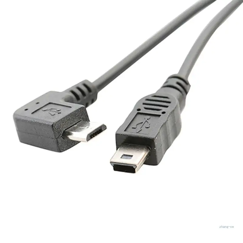 M5TD Flexibil Mini 5Pin Y Splitter Cablu Mini USB Splitter Extender Cablu de Încărcare . ' - ' . 2