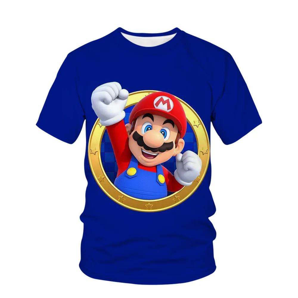 Mario Brothers Imbracaminte Baieti tricou de Vara tricou Mario Brothers Fantezie Super Mario Băieți Joc de Rol tricou Sport de Moda . ' - ' . 2