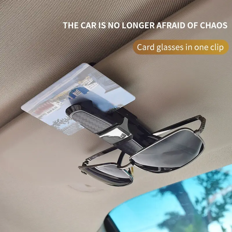 Masina ochelari de Soare Rama Fibra de Carbon Facturile Ochelari Clip Pentru Volvo V40 Tricotat Renault Clio Accesorii Ochelari Casa Polo 9n3 . ' - ' . 2