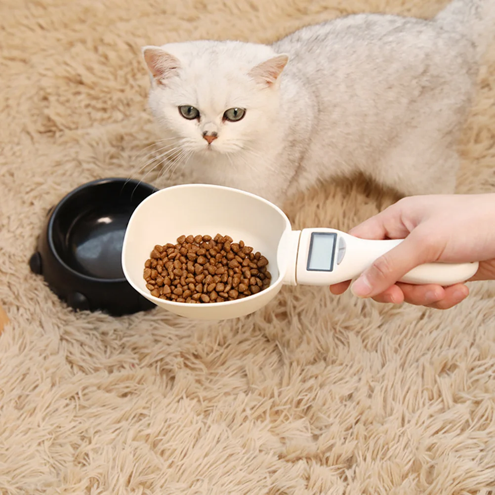 Mini Digital Lingura de Scară Electronice de Măsurare Lingură Consumabile de uz Casnic, Alimente pentru animale de Companie Cântar pentru Bucătărie Casa Albă (fără . ' - ' . 2