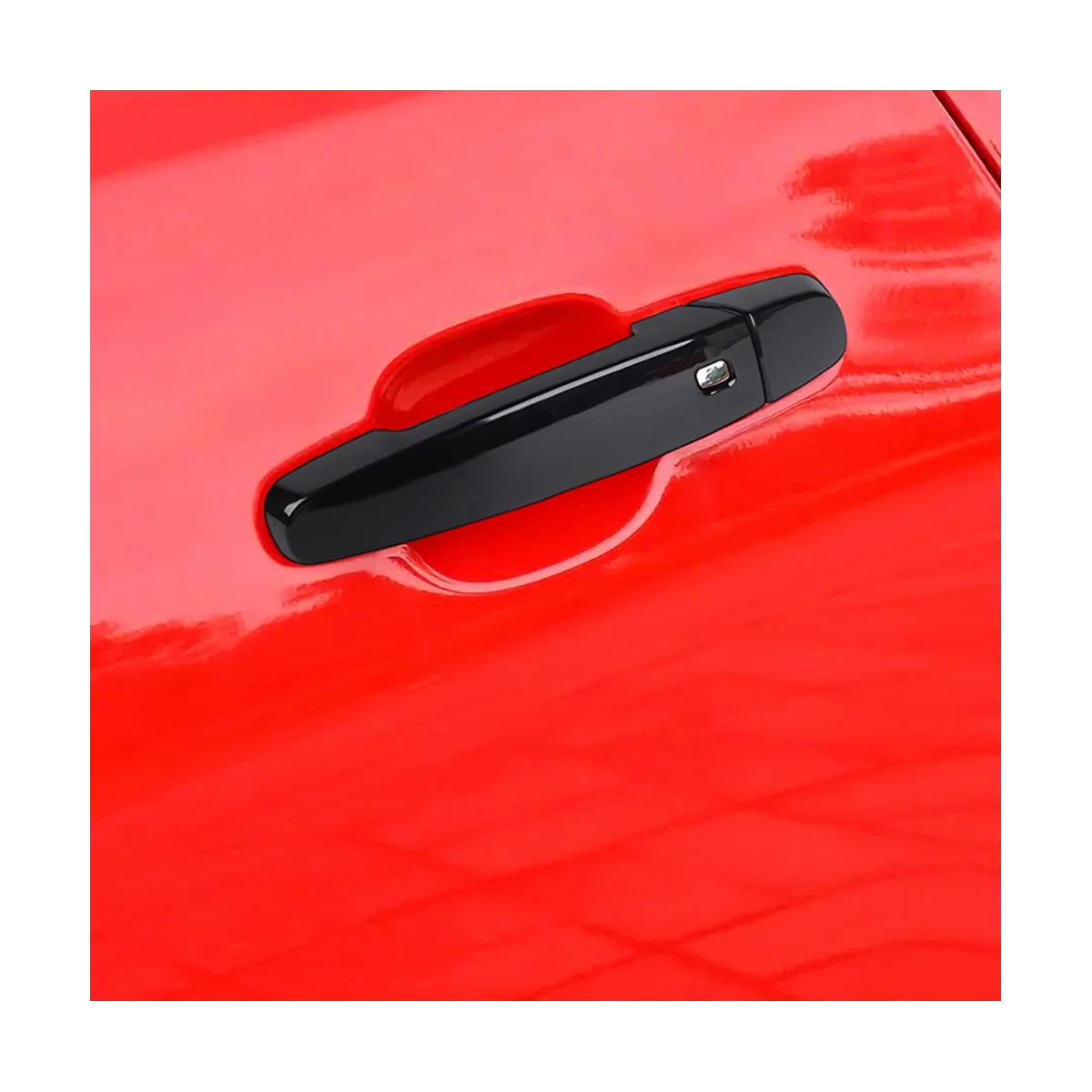 Mânerul Exterior al Portierei Capac Ornamental pentru Chevrolet Camaro 16-20, Negru . ' - ' . 2