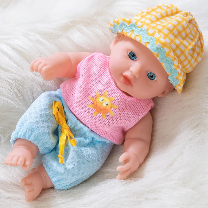 Papusa Reborn 8 Inch Papusa 20cm Dress Up Alb Waifu Casa Joc de Simulare Papusa Fete Somn Liniștitor Papusi Mini Renăscuți . ' - ' . 2