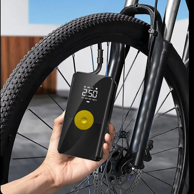 Portabil Biciclete Electrice Pompă De Anvelope Auto Universal Pompă De Anvelope Cu Led Reîncărcabilă Biciclete Anvelope Pompa De Aer Pentru Pernă De Aer Autos . ' - ' . 2