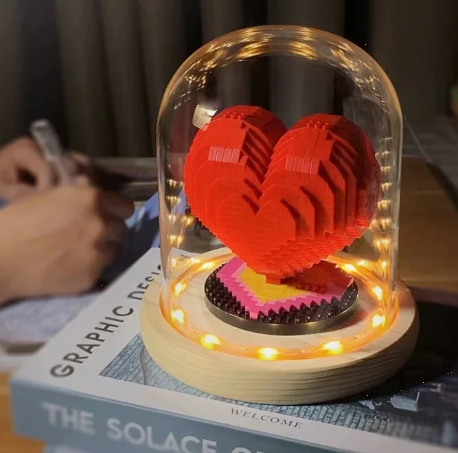 ROSHK handmade cadou DIY auto-a făcut luminos capac de sticla-cadou geanta . ' - ' . 2