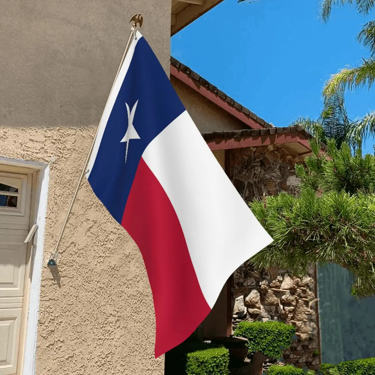 Texas Flag Versiune Autentică de Pavilion Gradina Pavilion Garnituri de Alama 2x3FT Pavilion față-Verso Pavilion . ' - ' . 2