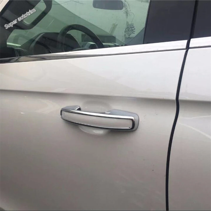 Ușa mașinii se Ocupe de Decorarea Capacul de Protecție Trim Fit Pentru Ford Expedition 2018 ABS Crom Strălucitor Accesorii Exterioare Refit Kit . ' - ' . 2
