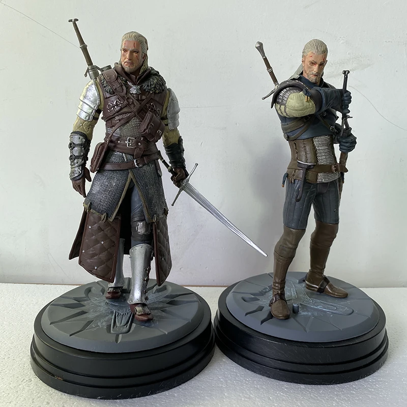 Witcher-ed 3 Wild Hunt Geralt Lup figurina de Colectie Model de Jucării de Crăciun Cadou Papusa 24CM . ' - ' . 2