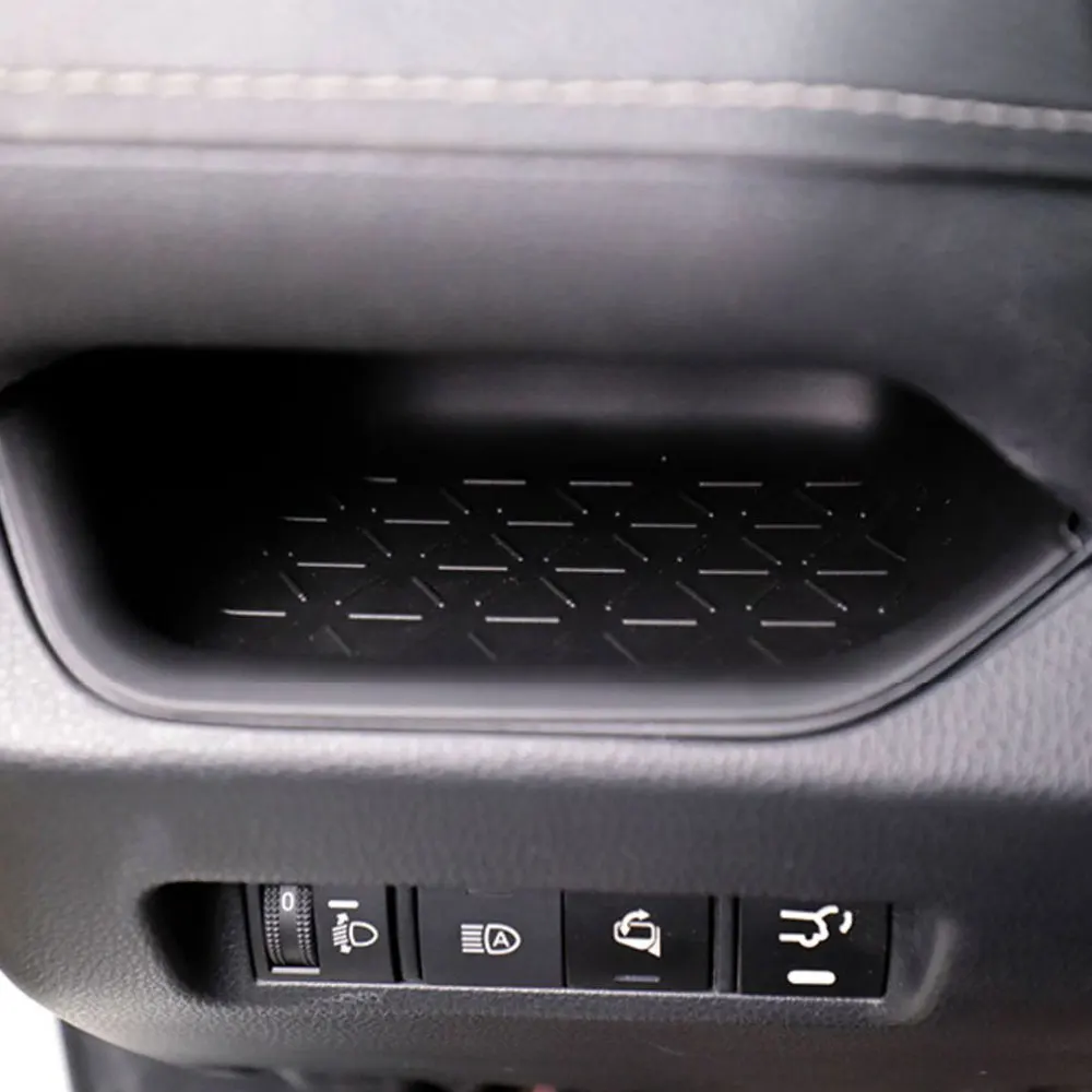 1 buc Mașină de Interior Dotari Masina Consola Centrală Organizator Pad Auto Cutie de Depozitare Proteja Mat Silicon Tava Depozitare pentru TOYOTA RAV4 . ' - ' . 3