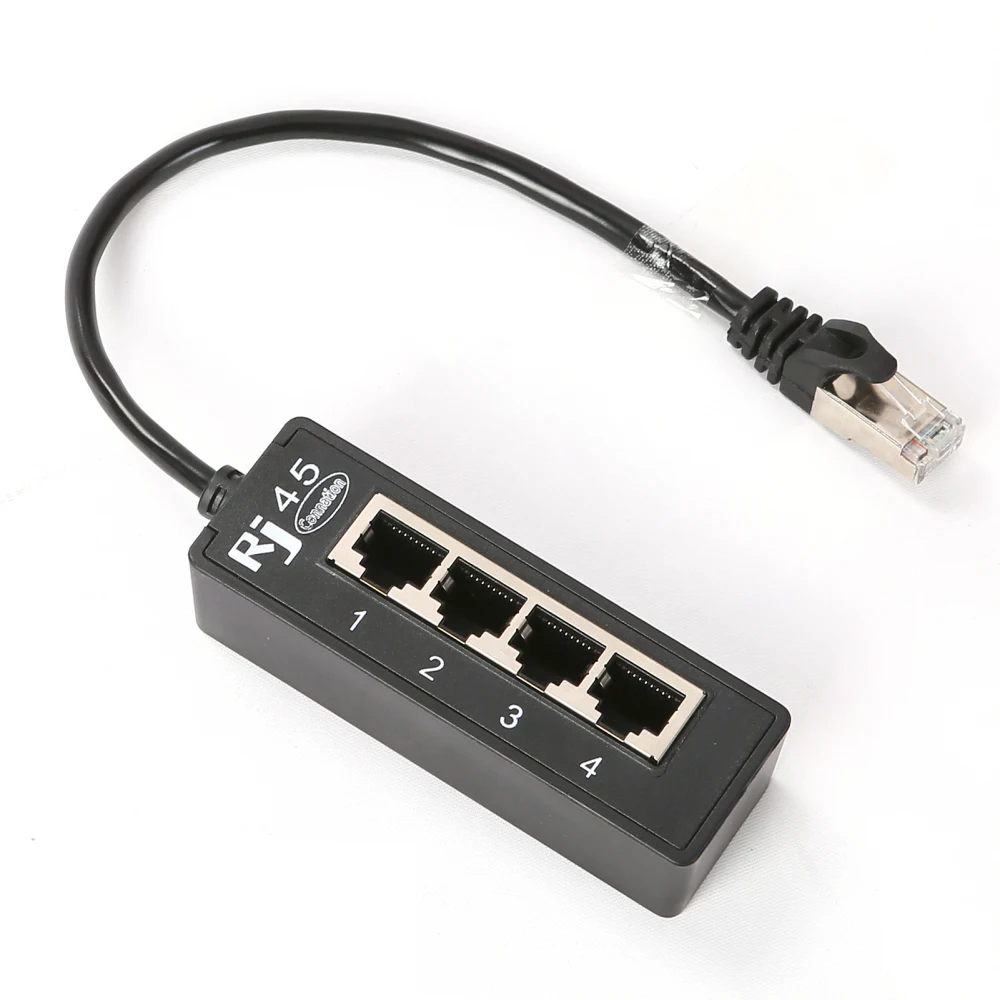 Accesorii Rețea De Vânzare Cele Mai Bune De Rețea Îmbunătățită Performanța Design Robust Convenabil Rețea Ethernet Splitter Splitter . ' - ' . 3