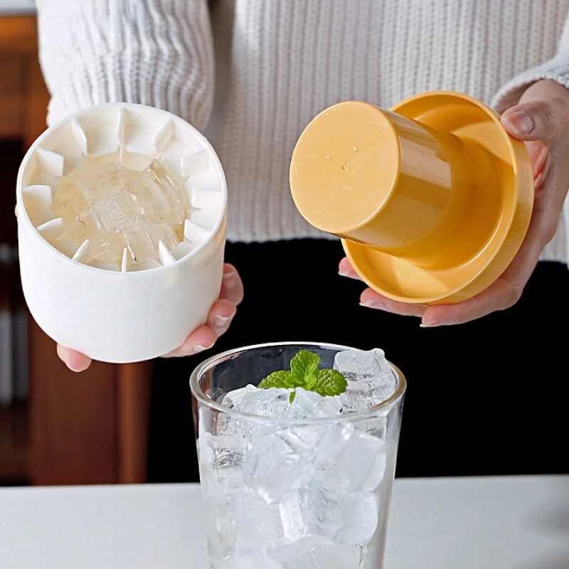 C5 Găleată De Gheață Cupa Mucegai Cuburi De Gheata Tava De Alimentare Clasa A Congela Rapid Silicon Ice Maker Design Creativ Găleată De Gheață Whisky Producator De Bere . ' - ' . 3