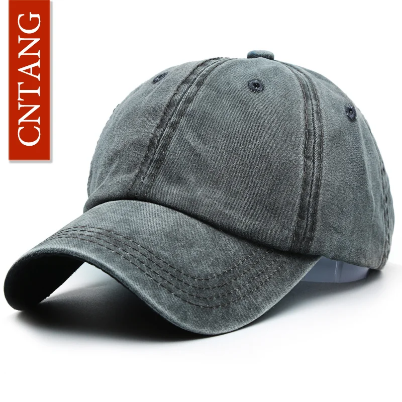 CNTANG Moda Clasic Casual Șapcă de Baseball Pentru Barbati Primavara-Vara Gol Capace Femei din Bumbac Solid Snapback Brand Unisex Pălării gorras . ' - ' . 3