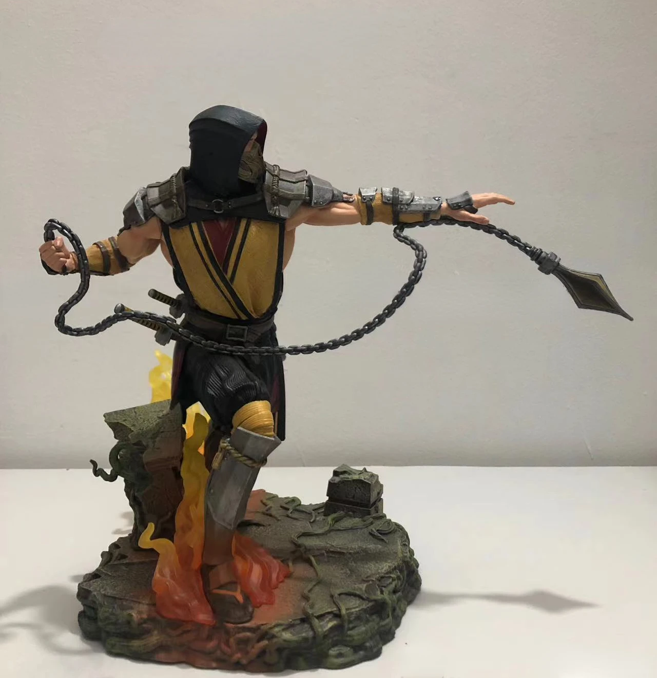Diamant Selecta Jucării Originale DST Mortal Kombat 11 Scorpion Deluxe Edition de Colectare Statuie Din . ' - ' . 3