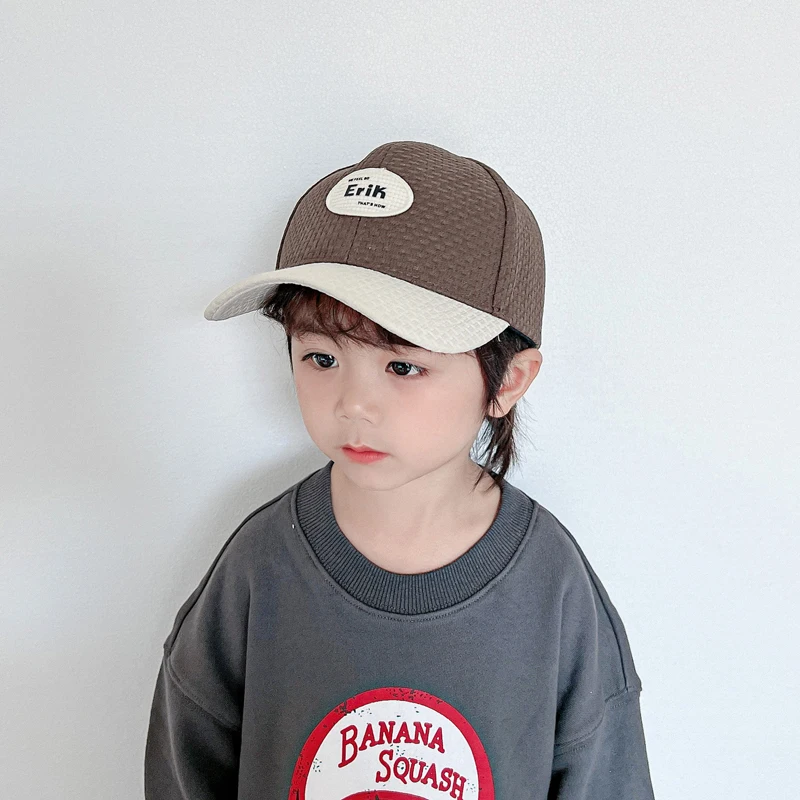 Doitbest Primavara Boy Fata de Capac de Baseball ERIK Litere Eliptice eticheta Copil Pălării de Soare Toamna Copii Copilul a Atins Sepci Snapback Gorras . ' - ' . 3