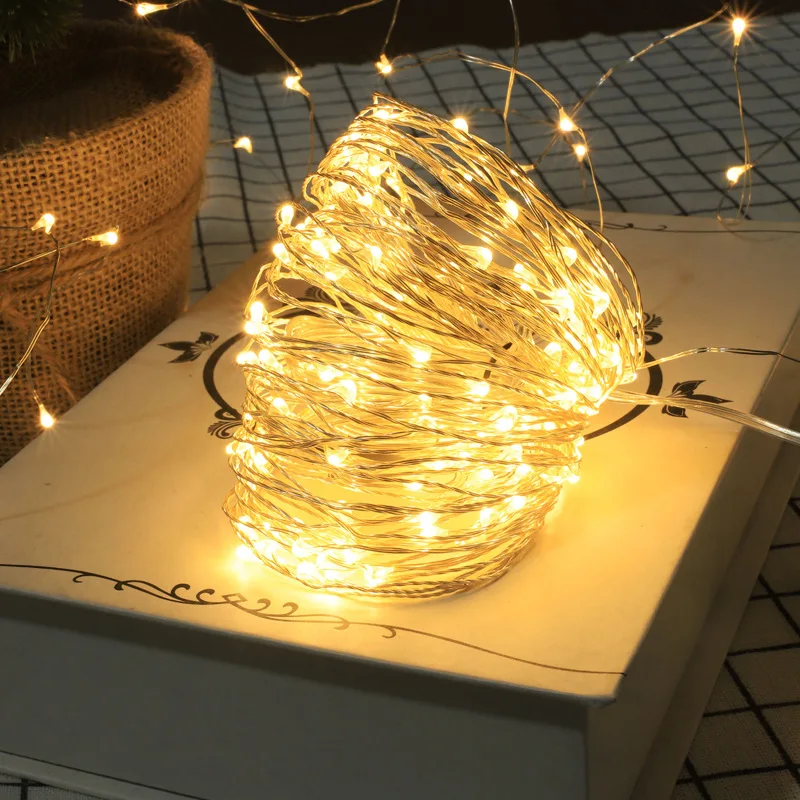 Fairy USB LED Lumini Șir Ghirlanda de Crăciun Decoratiuni pentru Casa Gradina în aer liber, Decor Nunta Petrecere lampă de Iluminat de Vacanță . ' - ' . 3
