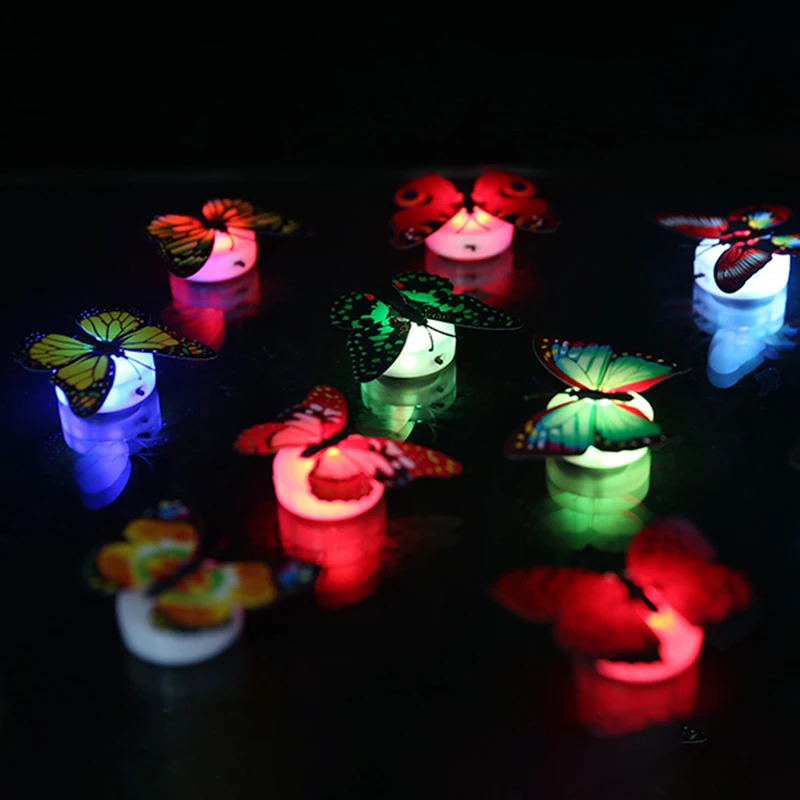 Glow 3D Fluture Autocolant Ușor Pentru a Lipi Pentru Acasă . ' - ' . 3