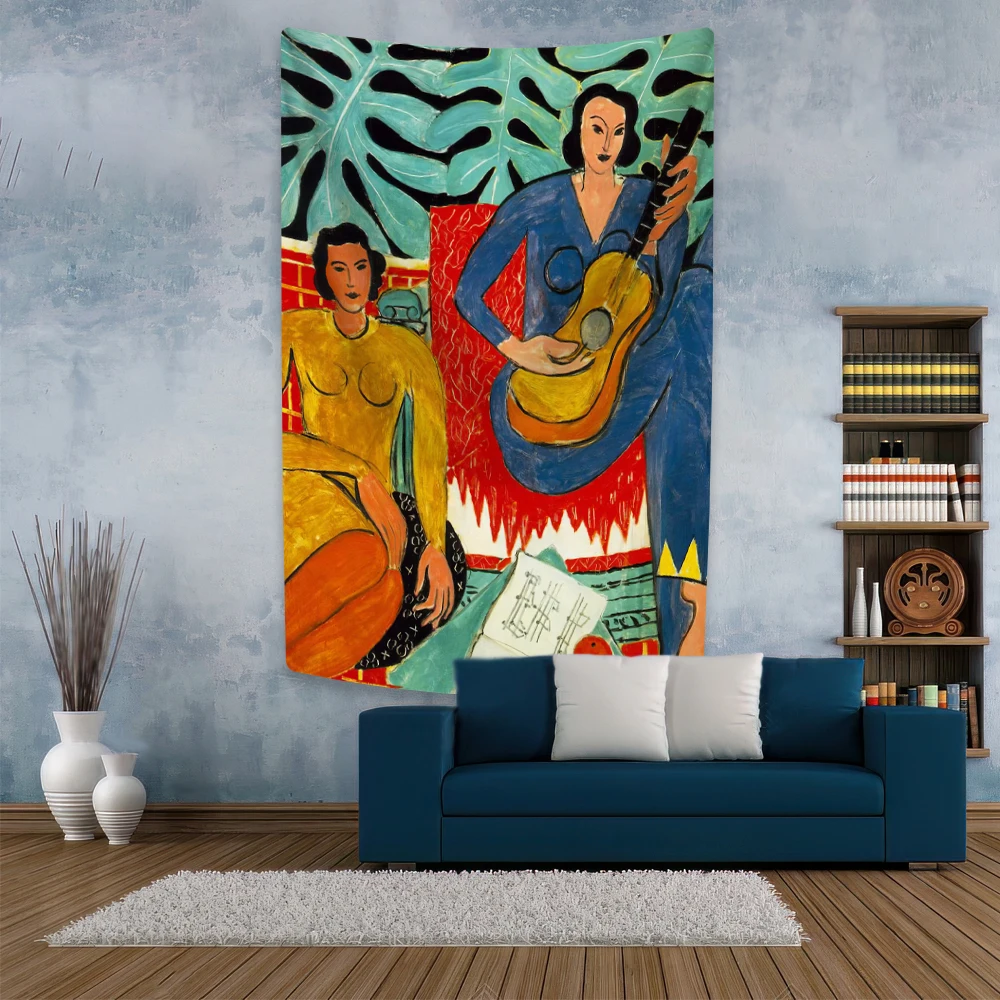 Henri Matisse Tapiserie Fovismul Art Tipărite De Fundal Agățat De Perete Care Acoperă Dormitor Decor Acasă Canapea Pătură . ' - ' . 3