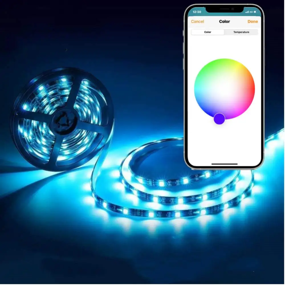Homekit WIFi RGB Benzi cu LED-uri Controler 5V-12V Control Vocal Siri Acasă de Automatizare Acasă Inteligent de Lumină Cu Controler . ' - ' . 3