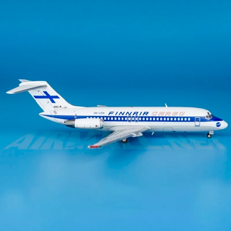 JC Aripi de 1:200 Scara LH2374 companiile Aeriene Finnair DC-9-15 O-LYH Diecasts Aviației Miniatură Avion Model de Avion de Metal Jucării Pentru Băieți . ' - ' . 3
