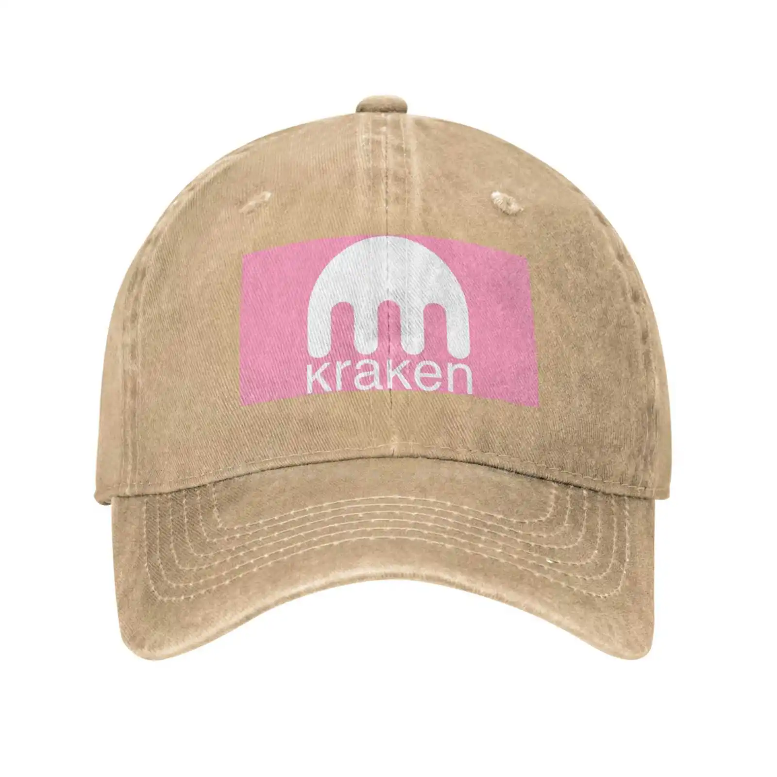 Kraken logo-ul de Moda Denim de calitate capac Tricotate pălărie de Baseball capac . ' - ' . 3