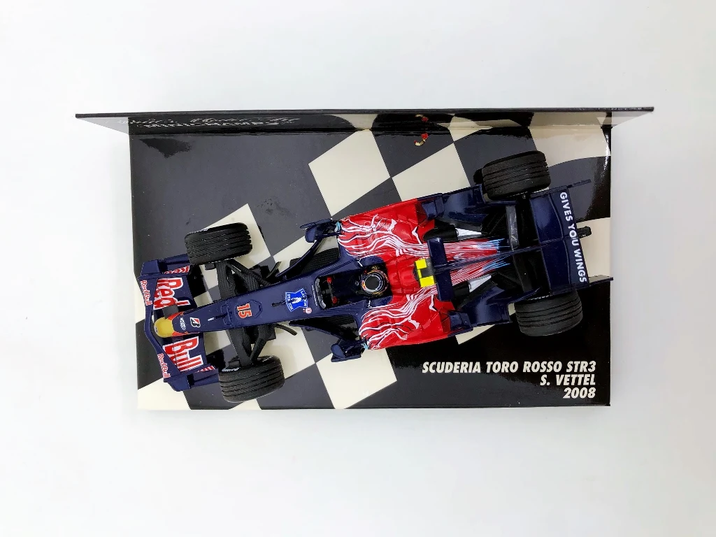 Minichamps 1:43 F1 STR3 2008 Sebastian Vettel Simulare Ediție Limitată Rășină Metal Static Model de Masina de Jucarie Cadou . ' - ' . 3