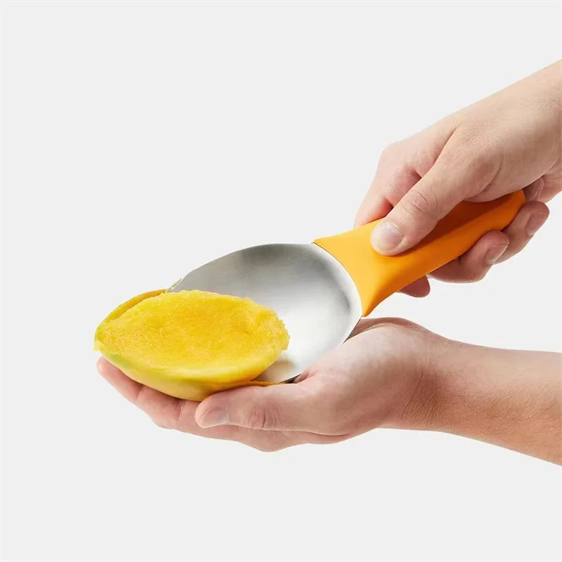 Multifunctional Mango Feliator de Fructe Separator de Pulpa de Mango Splitter Cutter Sonda Instrument Lingura Lingură de Fructe Cuburi pentru Instrument de Bucatarie . ' - ' . 3