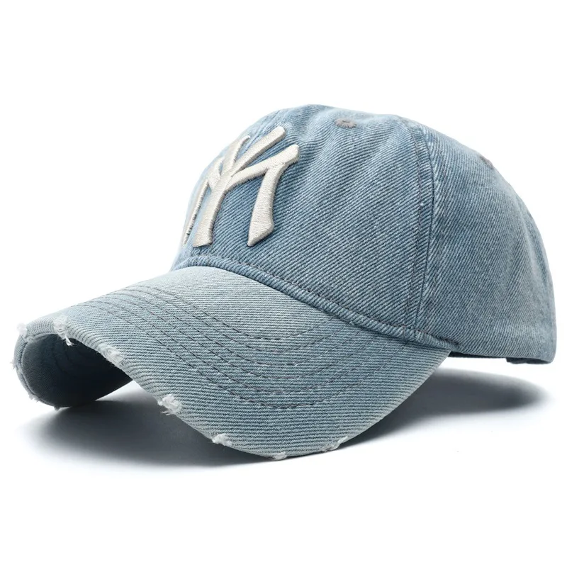 Noi, de Înaltă Calitate Tatăl MEU Reglabil de Lux Pălărie pentru Bărbați Negru Albastru Denim sapca Snapback Hat Casquette Homme Negru Albastru Denim . ' - ' . 3