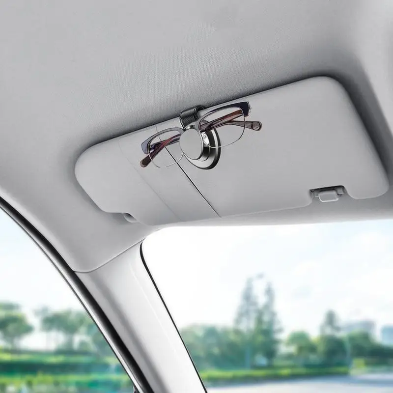 Ochelari Suport Pentru Masina Clip Magnetic Mașină de Ochelari de Titular Universale ochelari de Soare Cuier Bilet Card Clip Pentru Auto Parasolar SUV . ' - ' . 3