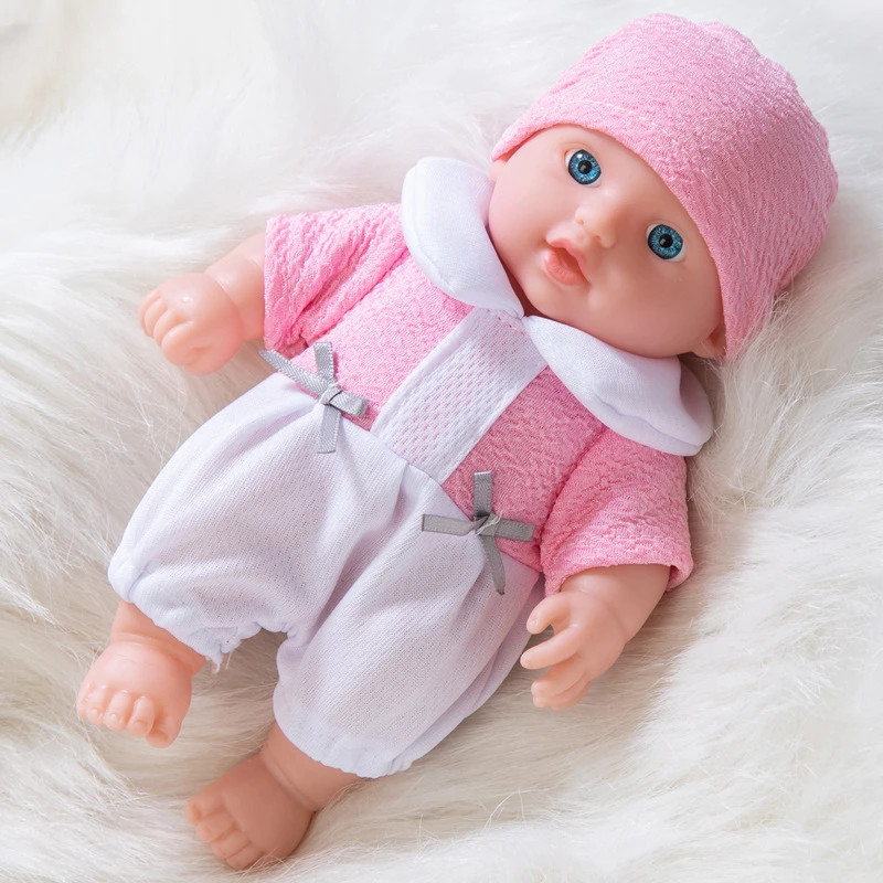 Papusa Reborn 8 Inch Papusa 20cm Dress Up Alb Waifu Casa Joc de Simulare Papusa Fete Somn Liniștitor Papusi Mini Renăscuți . ' - ' . 3