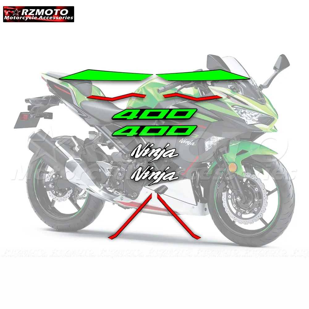 Pentru Kawasaki NINJA400 ninja 400 2018-2022 2018 2019 2020 2021 Ninja Accesorii pentru Motociclete Carenaj Autocolant Toată Autocolant Auto Kit . ' - ' . 3