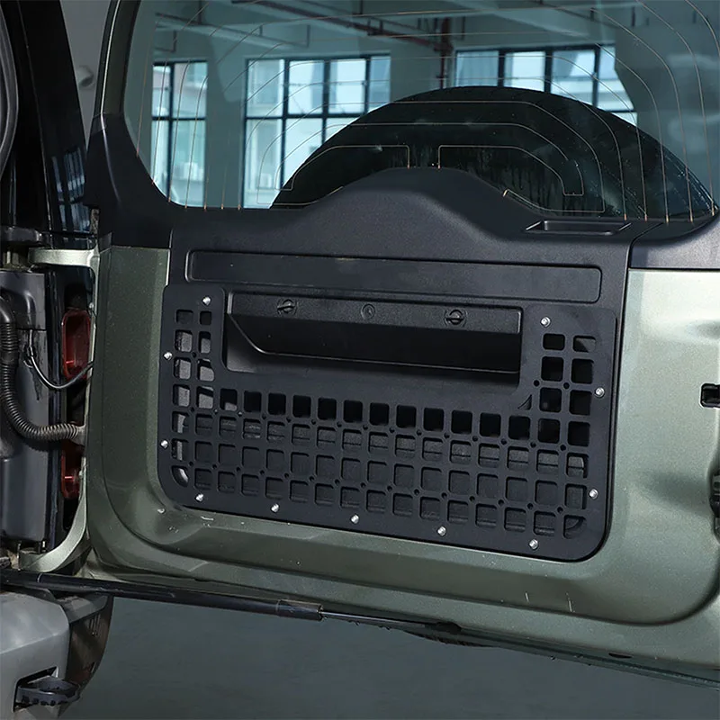 Pentru Land Rover Defender 90 110 130 2020-2023 Aliaj de Aluminiu Auto Hayon Multi-funcția de suport Sac de Depozitare Rack Accesorii Auto . ' - ' . 3