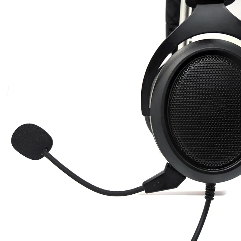 Placat cu aur de Înlocuire Aux de 3,5 Mm Joc microfon Microfon Boom Spuma Pentru Corsair HS50 HS60 HS70 Pro Gaming Căști . ' - ' . 3