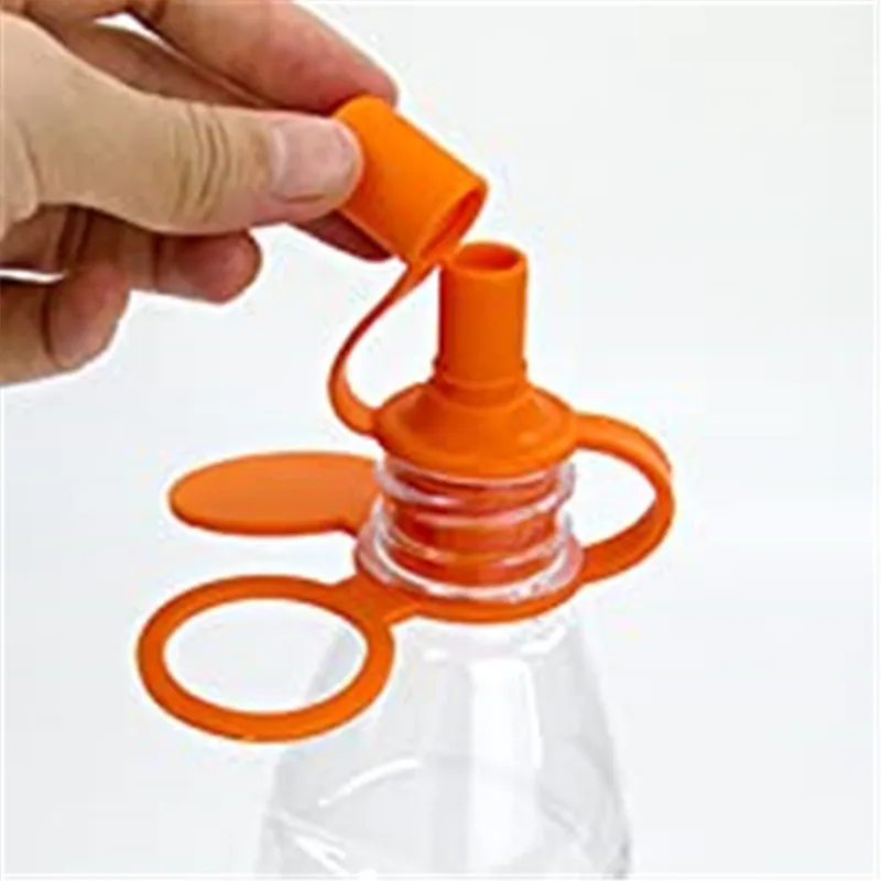 Portabil Sticla pentru Apa Capac Silicon Sticle de Sus Cioc Adaptor de Înlocuire pentru Copii Pentru Copii mici, Copii și Adulți . ' - ' . 3