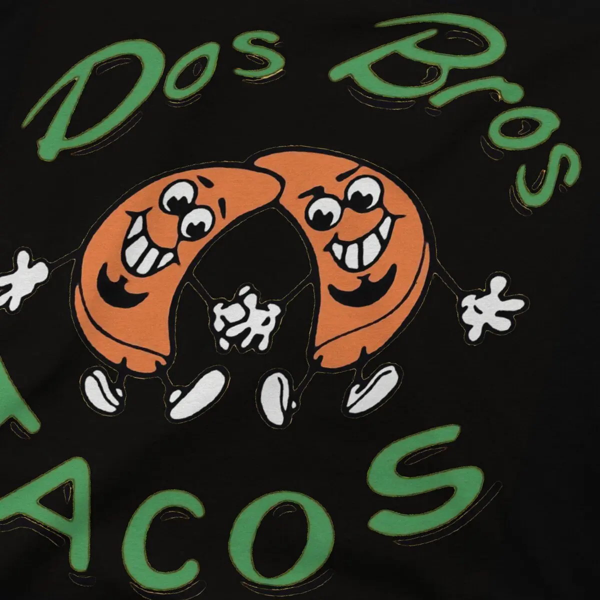 Turbo Melcul de Creatie Tricou pentru Bărbați DOS BROS TACOS Gât Rotund din Bumbac Tricou Hip Hop Cadouri de Ziua de nastere Topuri . ' - ' . 3