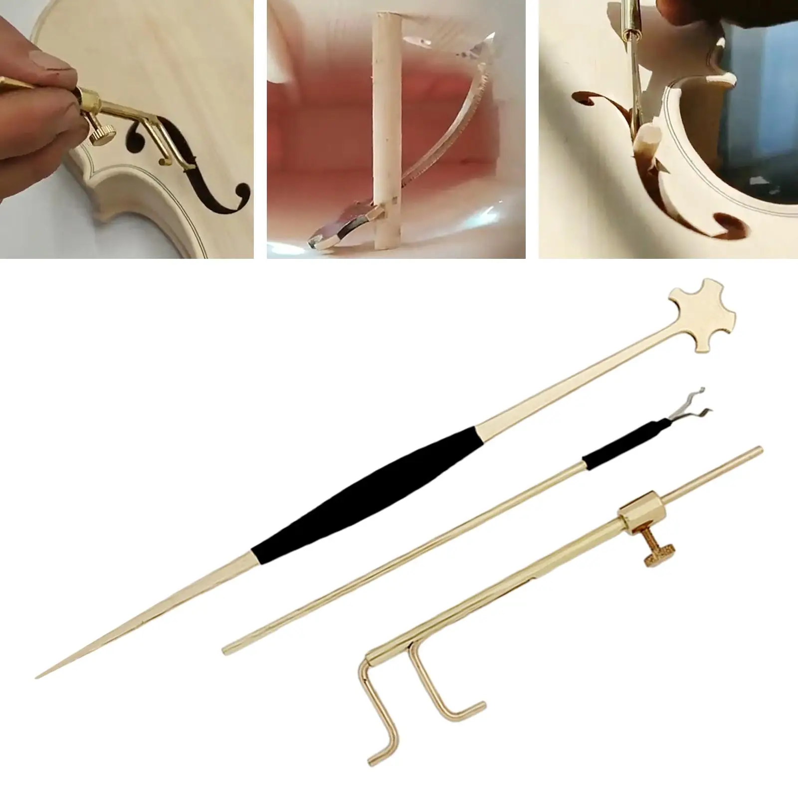 Vioara Lutier Instrumente Profesionale de Lutier Instrument de Reparații Stabilite pentru Concerte DIY Pianiști Ceremonii Talent Prezinta Instalarea Instrumente . ' - ' . 3