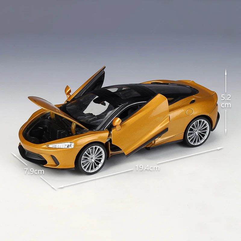 Welly 1:24 McLaren GT Aliaj Masina Sport Modelul de Simulare Mare de Diecasts Metal Vehicule de Jucărie Model de Masina Colecție Copii Cadou . ' - ' . 3