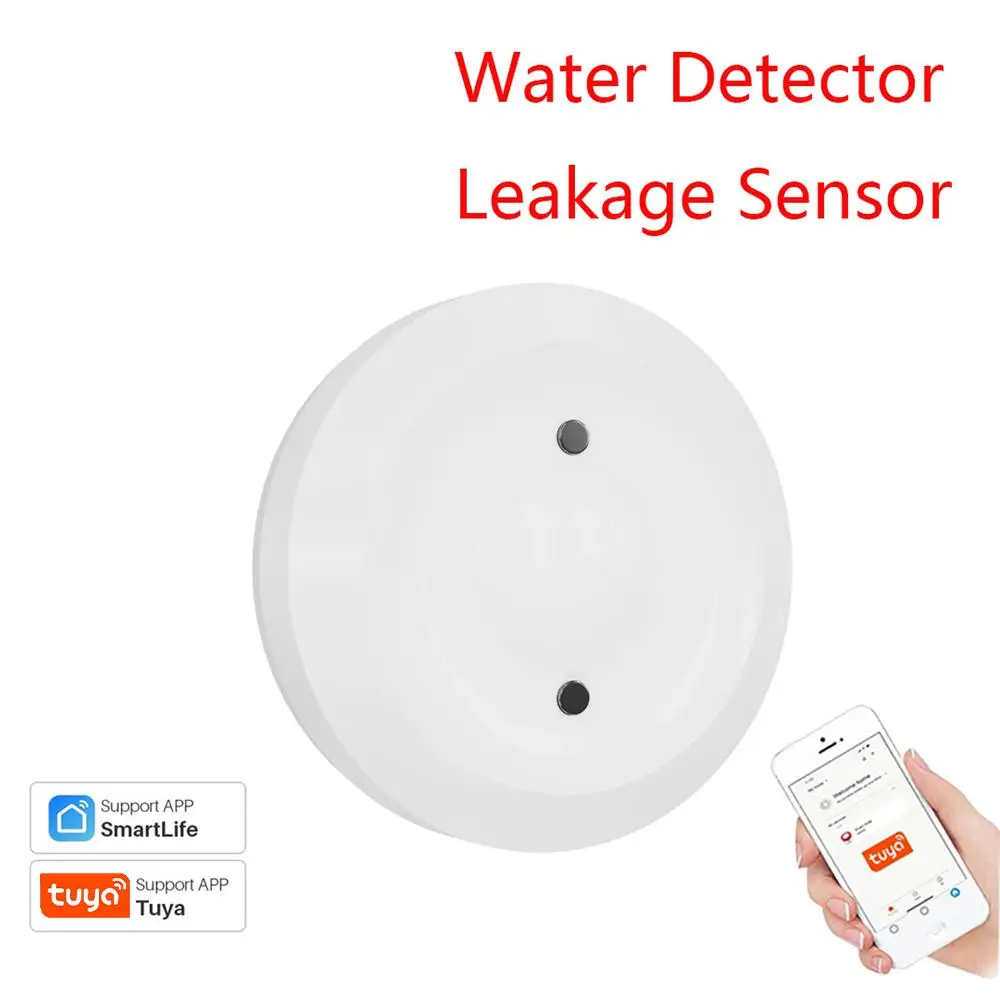 ZigBee TUYA Wifi Apă Detector de Scurgere Senzor de Alarmă Detector de Scurgeri de Sunet Tuyasmart de Viață Inteligentă APP de Alertă pentru Inundații Preaplin de Securitate . ' - ' . 3