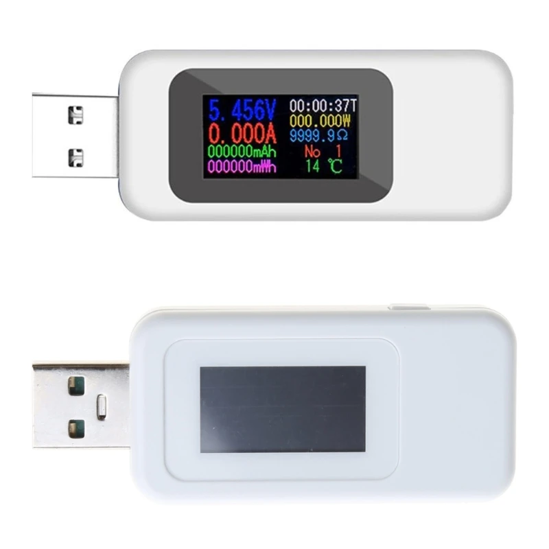 & Curent Tester Tester USB Voltmetru Contor Contor de Curent Multimetru . ' - ' . 3