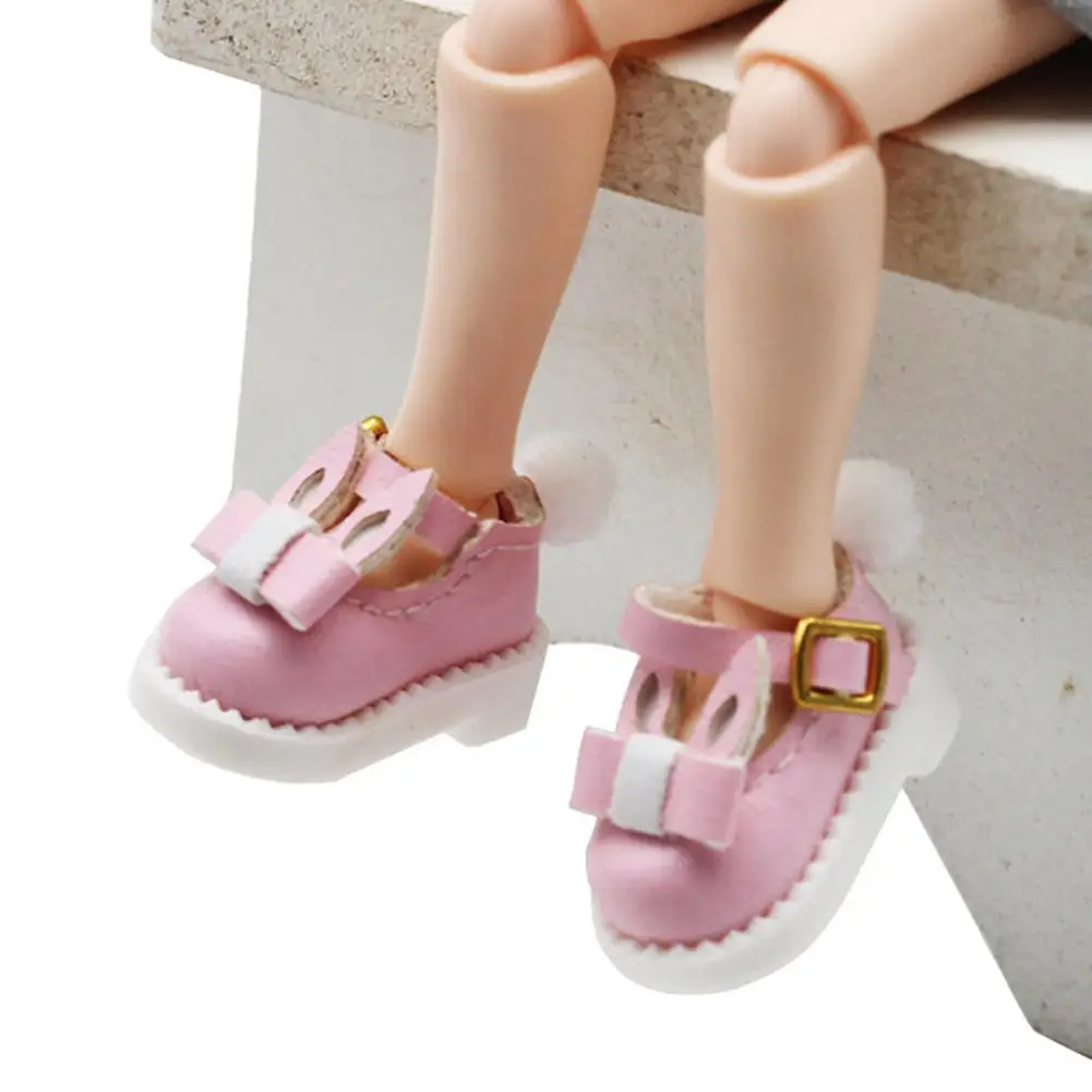 1 Pereche de Pantofi in Miniatura Usoare Mini Pantofi Inovatoare, Durabile 1/12 Doll Dress Up Iepuras Jucărie Pantofi pentru Divertisment . ' - ' . 4