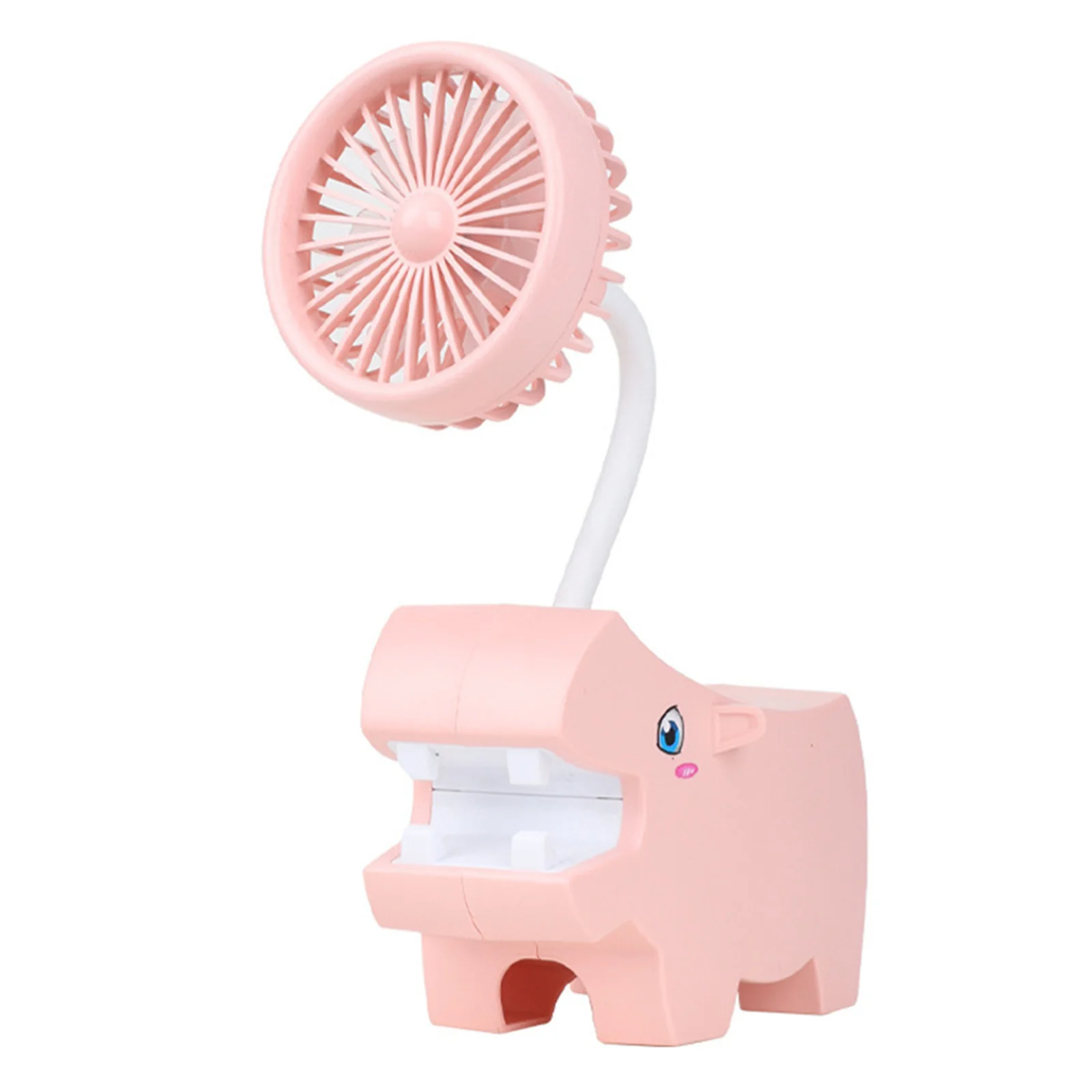 1~10BUC Silent Fan Usb Reglabil Electric de Încărcare Fan Desene animate Mic Ventilator de Răcire Dispozitiv Cu Suport pentru Pix . ' - ' . 4