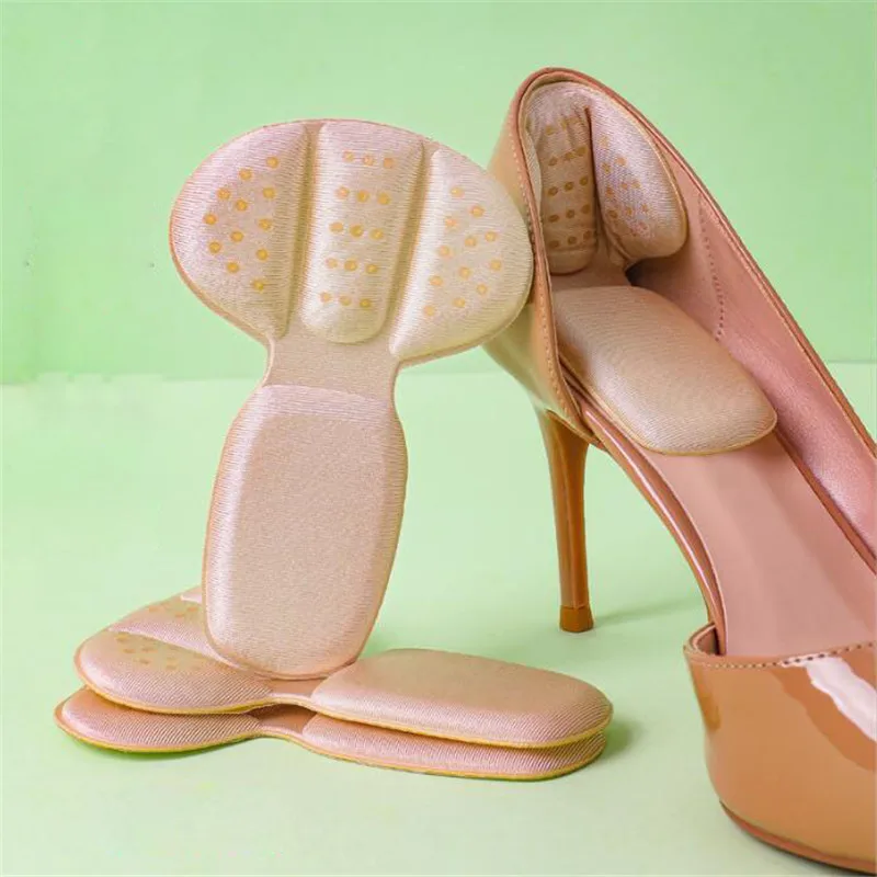 2-în-1 Toc Autocolant Femei Barbati Pantofi Tălpi Patch Toc Tampoane Adezive Antiuzură Picioare Pad Pernă Introduce Branț Toc Protector . ' - ' . 4