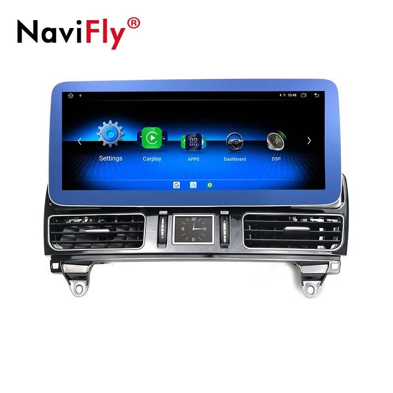 Android 10 6+128G Auto Multimedia GPS Navigatie Radio Player Pentru Mercedes Benz ML 2012-2015 NTG4.5 carplay+Auto Blu-ray Ecran . ' - ' . 4