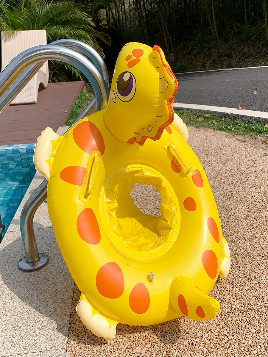 Animale Drăguț Forma Copii De Înot Inel Plutitor Loc Piscină Flotoare Pentru Copii Copil Înota În Cerc Tub Piscină Cu Apă Echipamente De Joacă Jucărie . ' - ' . 4