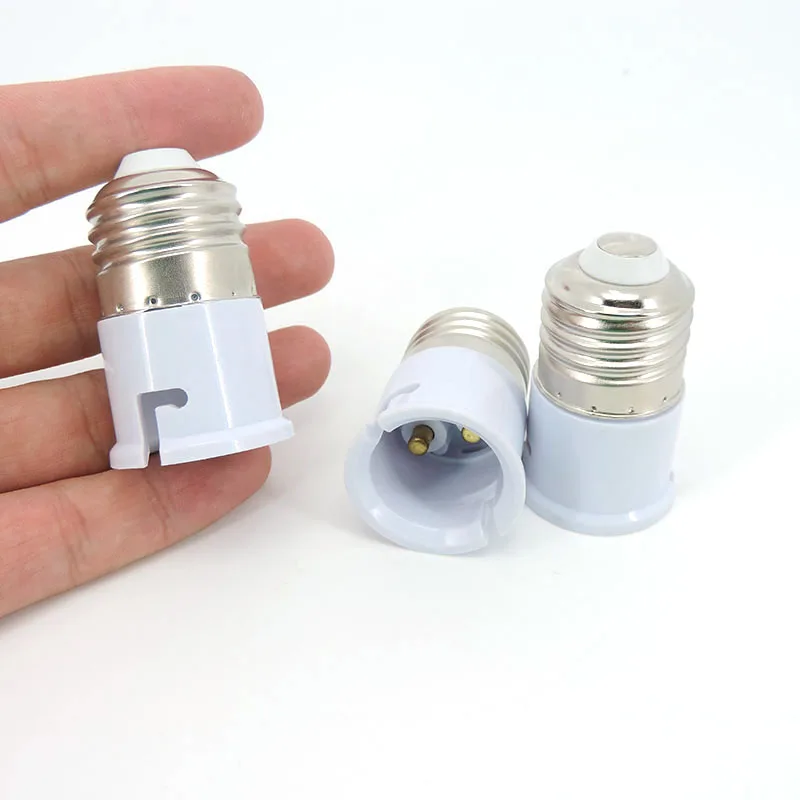 B22 Să Șurub E27 să B22 Lampa de bază Socket Converter Bec Adaptor Baionetă Titularul AC Adaptor de alimentare de Iluminat Piese . ' - ' . 4