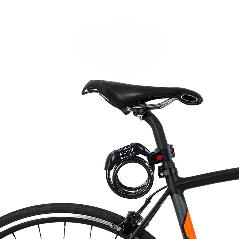 Blocare biciclete Cod format din 5 Cifre 1200mm*12mm Blocare Anti-furt Bicicleta de Securitate Accesorii din Cablu de Oțel de Ciclism Biciclete de Blocare . ' - ' . 4