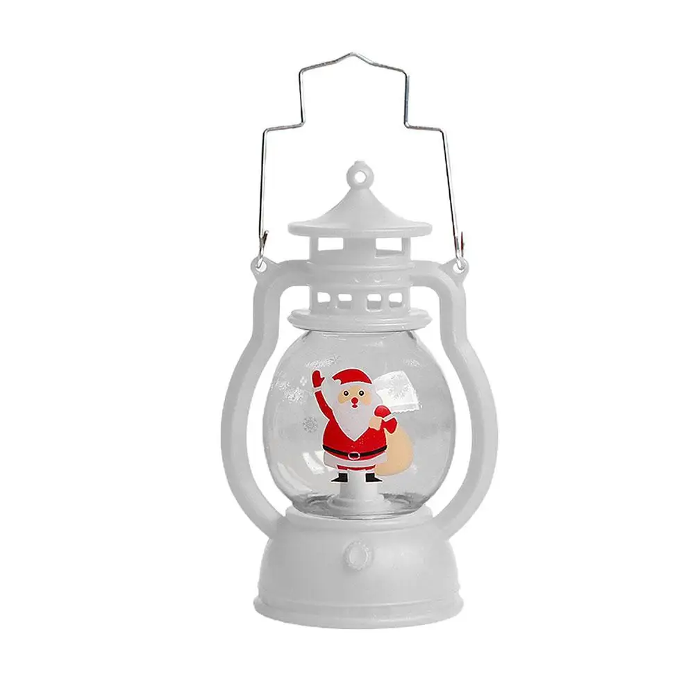 Crăciun lumini Electronice fără Fum fără flacără LED Electronice Lampă cu Ulei Mini Portabil de Epocă Felinar De Craciun Decorati I4C1 . ' - ' . 4