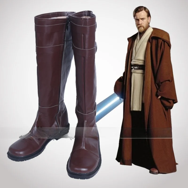 Disney Cosplay Cizme Darth Vader Anakin Luke Skywalker, Obi - Wan Kenobi Darth Maul Sturmabteilung Cizme Costum De Halloween Pantofi . ' - ' . 4