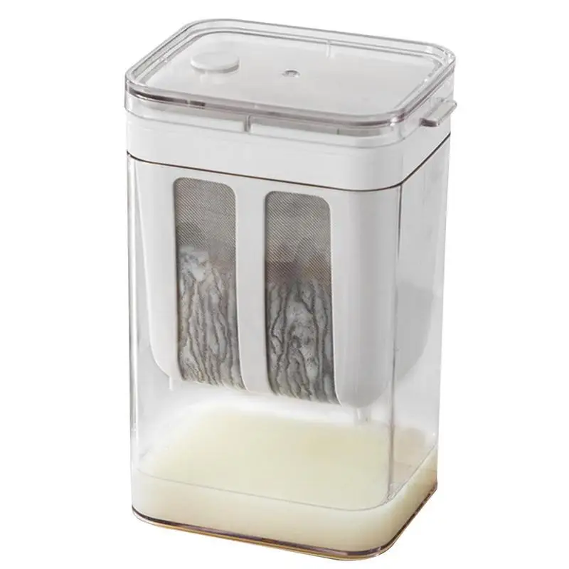 Japoneze Iaurt Sita De Separare De Zer De Lapte Sita De Bucatarie Accesorii Alimentare Filtru Iaurt Containere Cu Capace Reutilizabile . ' - ' . 4