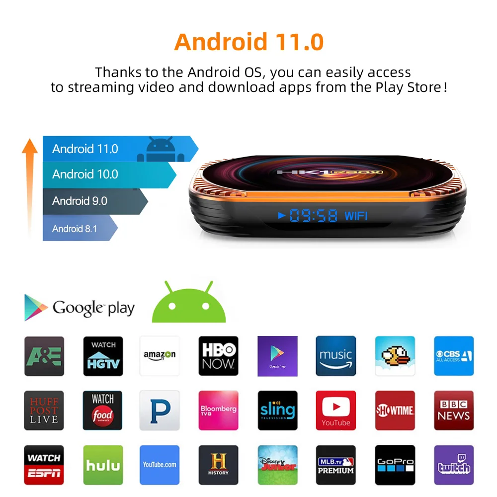 LEMFO S905 X4 Smart TV Box Android 11 4GB 64GB 128GB Android TV Box 8K AV1 1000M Set Top Box 2023 Dual Wifi Media Player . ' - ' . 4