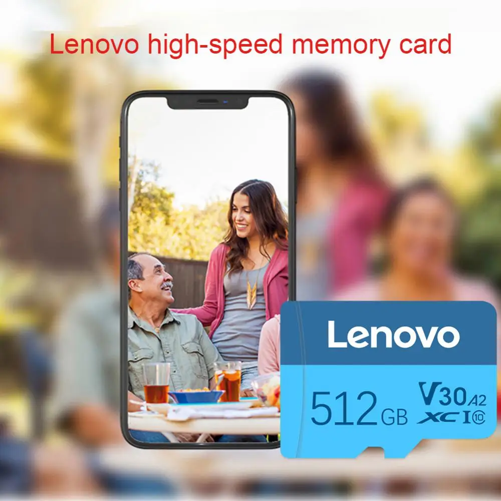 Lenovo Mare Viteză Card de Memorie de 128GB 2TB 1TB 512GB ssd 256GB 64GB 32GB Clasa 10 Impermeabil Memoria Micro SD Card Pentru aparat de Fotografiat Telefon . ' - ' . 4