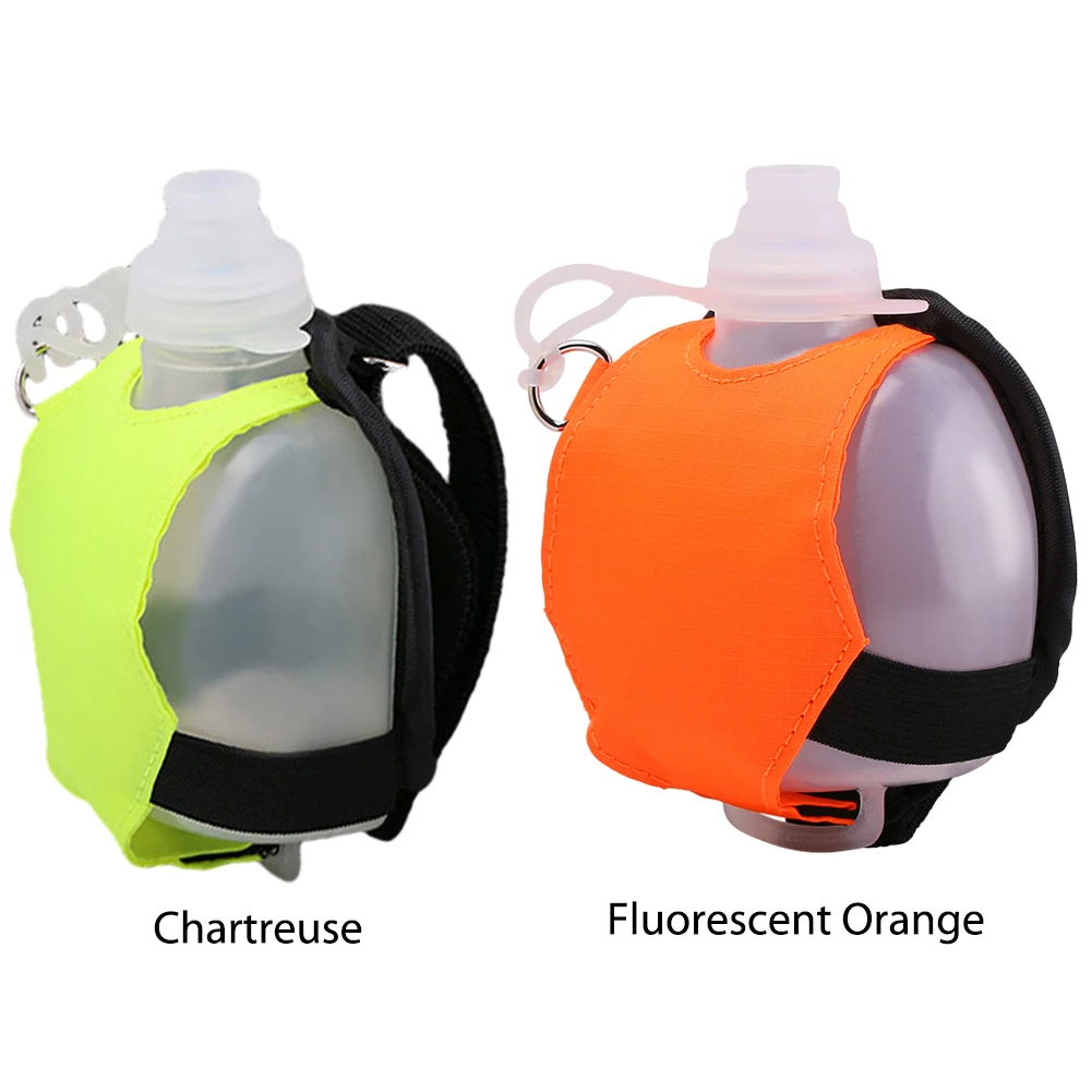 Mini Sport Sticla de Apa Fluorescente Culoare Portabile Fierbător pentru Apă Portabil etanșe cu Curea pentru Maraton/Echitatie/Alpinism . ' - ' . 4